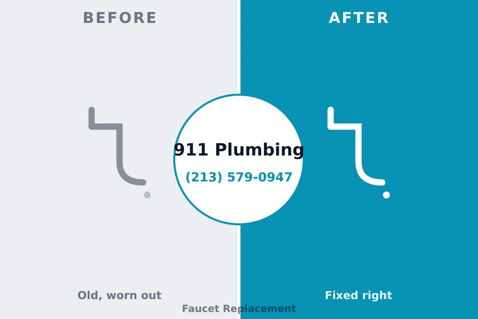 Before and after: plumbing company Oakboro, NC